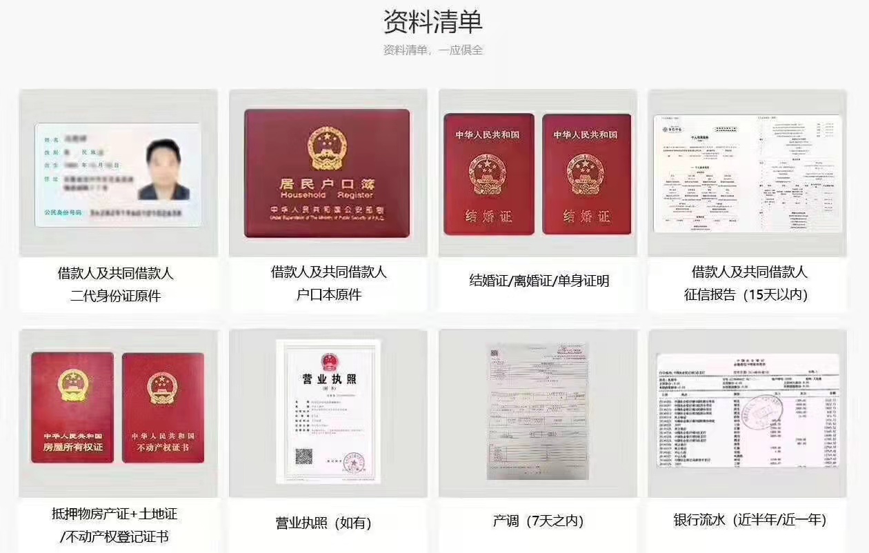 苏州助贷官网：办理房产抵押贷款需要哪些材料？(图1)